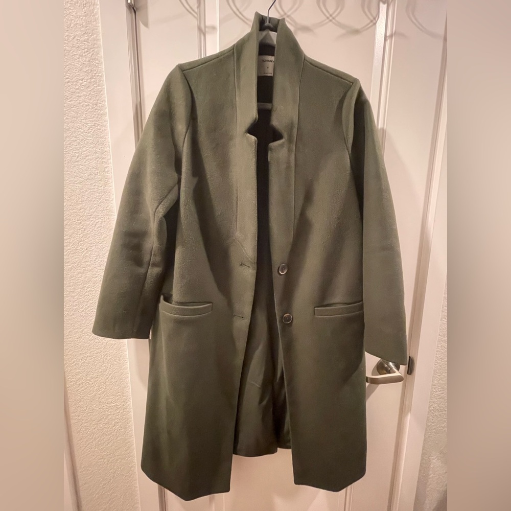 Old Navy Overcoat- Ancient Green